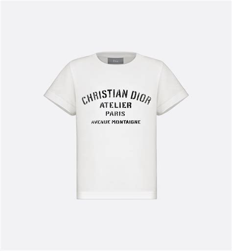 christian dior atelier t shirt white|cheap christian dior t shirts.